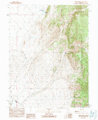 Green Springs 1990 topographic map thumbnail