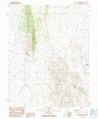 Green Springs SW 1990 topographic map thumbnail