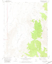 Gregerson Basin 1969 topographic map thumbnail