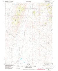 Griffith Canyon 1980 topographic map thumbnail