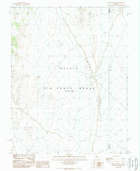 Groom Mine NW topographic map thumbnail