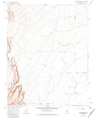 Groom Mine SW 1962 topographic map thumbnail