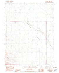 Groom Range NE 1983 topographic map thumbnail