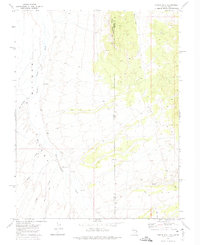 Hamlin Well 1972 topographic map thumbnail
