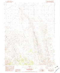 Hancock Summit 1983 topographic map thumbnail