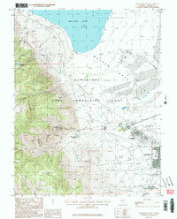 Hawthorne West 1987 topographic map thumbnail