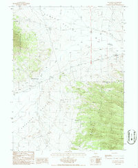 Hay Ranch 1986 topographic map thumbnail