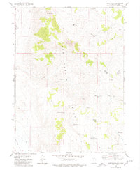 Hays Canyon 1979 topographic map thumbnail