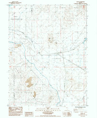 Hazen 1985 topographic map thumbnail