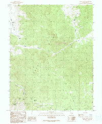 Heath Canyon 1990 topographic map thumbnail