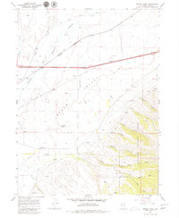 Herder Creek 1967 topographic map thumbnail