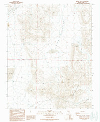 Hidden Valley 1989 topographic map thumbnail