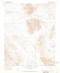 High Peak 1968 topographic map preview