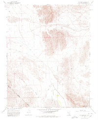 High Peak 1968 topographic map thumbnail
