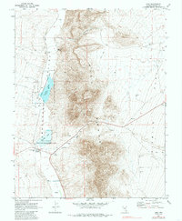 Hiko 1970 topographic map thumbnail