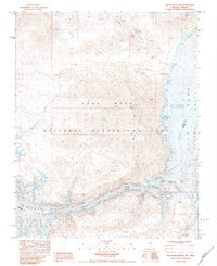 Hiller Mountains 1983 topographic map thumbnail