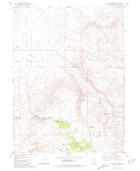 Hillside Spring 1981 topographic map thumbnail