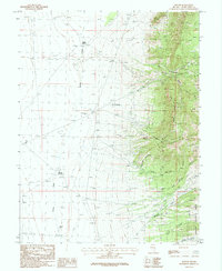 Hogum 1987 topographic map preview