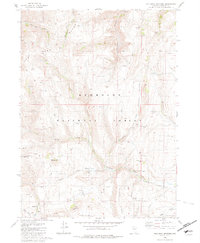 Holloway Meadows 1980 topographic map thumbnail