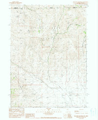Holloway Mountain 1990 topographic map thumbnail