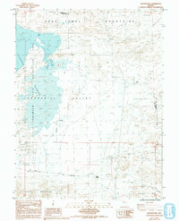 Hooten Well 1985 topographic map thumbnail