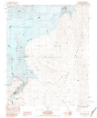 Hoover Dam 1983 topographic map thumbnail
