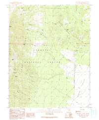 Horse Spring Hills 1990 topographic map thumbnail