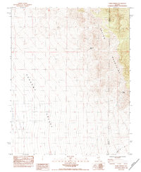 Horse Springs 1984 topographic map thumbnail