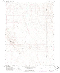 Hot Pot 1965 topographic map thumbnail