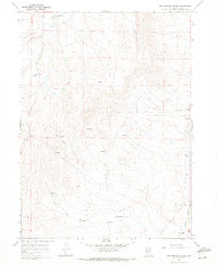 Hot Springs Creek 1967 topographic map thumbnail