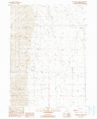 Howard Hot Spring 1990 topographic map thumbnail