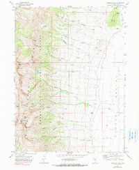 Humboldt Peak 1969 topographic map thumbnail