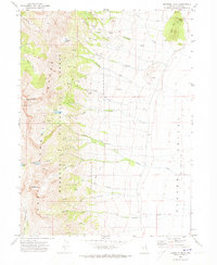 Humboldt Peak 1969 topographic map thumbnail