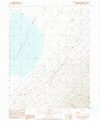 Humboldt Salt Marsh 1990 topographic map thumbnail