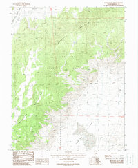 Huntoon Valley 1988 topographic map thumbnail