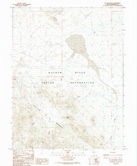 Hu-Pwi Wash 1987 topographic map thumbnail