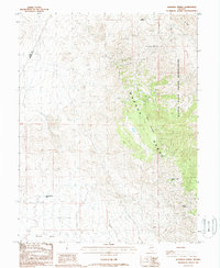 Hussman Spring 1988 topographic map thumbnail