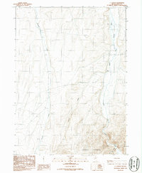 I L Ranch 1987 topographic map thumbnail