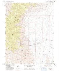 I X L Canyon 1972 topographic map thumbnail