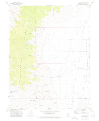 I X L Canyon 1972 topographic map thumbnail