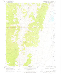 Independence Valley NE 1968 topographic map thumbnail