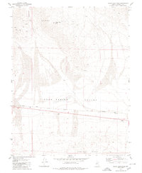 Indian Head Peak 1979 topographic map thumbnail