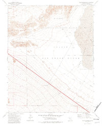 Indian Springs SE 1973 topographic map thumbnail
