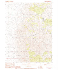 Inskip Canyon 1990 topographic map thumbnail
