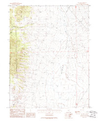 Ione NW 1988 topographic map thumbnail