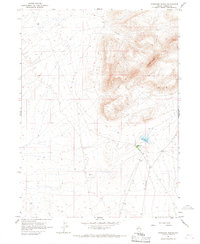 Izzenhood Ranch 1965 topographic map thumbnail