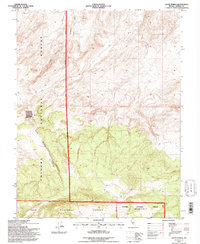 Jacks Spring 1994 topographic map thumbnail