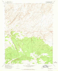 Jacks Spring 1967 topographic map thumbnail
