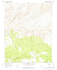 Jacks Spring 1967 topographic map thumbnail