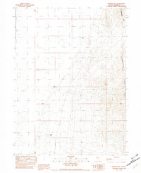 Jackson Well 1982 topographic map thumbnail